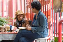 FreshLo Vendy Plaza Community Members at Vendy Plaza in Harlem