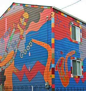 city-asylum-pittsburgh-jazz300.jpg Jazz House painted with multicolored murals