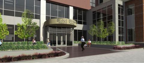 colorado-coalition-health-center-rendering.jpg Rendering of a building