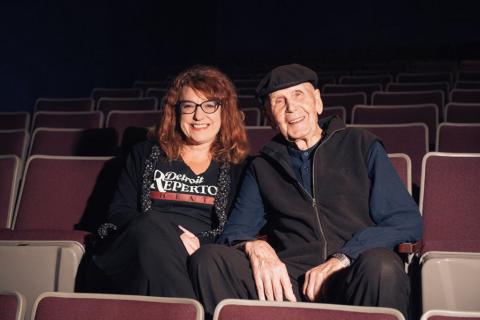 Leah Smith and Bruce Millan Leah Smith and Bruce Millan of Detroit Rep