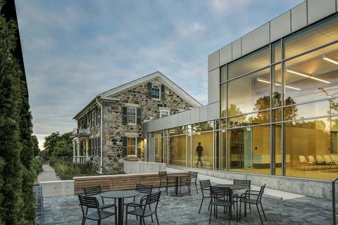 kresgefoundation_justinmaconochie_01-large.jpg Exterior view of Kresge Foundation headquarters.