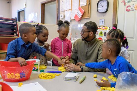 Children at Brainiacs Clubhouse Child Development Center Children at Brainiacs Clubhouse Child Development Center