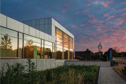 News From the Kresge Foundation A nice snapshot of The Kresge Foundation at dusk.
