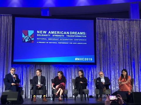 The 2019 National Immigrant Integration Conference plenary session “Winning the Future: From Hate to Hope” The 2019 National Immigrant Integration Conference plenary session “Winning the Future: From Hate to Hope”