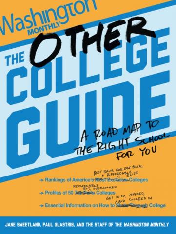 "The Other College Guide" cover "The Other College Guide" cover