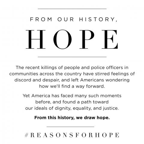 #ReasonsForHope #ReasonsForHope Philanthropy Ad