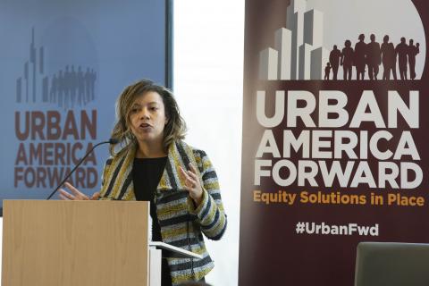Photo of Chantel Rush at Urban America Forward conference Photo of Chantel Rush at Urban America Forward conference