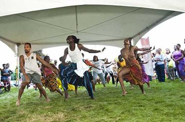 wrightmuseum-africanworldfest_lg.jpg African dancers at a festival
