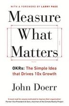 Measure What Matters Measure What Matters