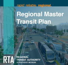 RTA Regional Transit Plan This is an image of RTA of Michigan's Regional Transit Plan