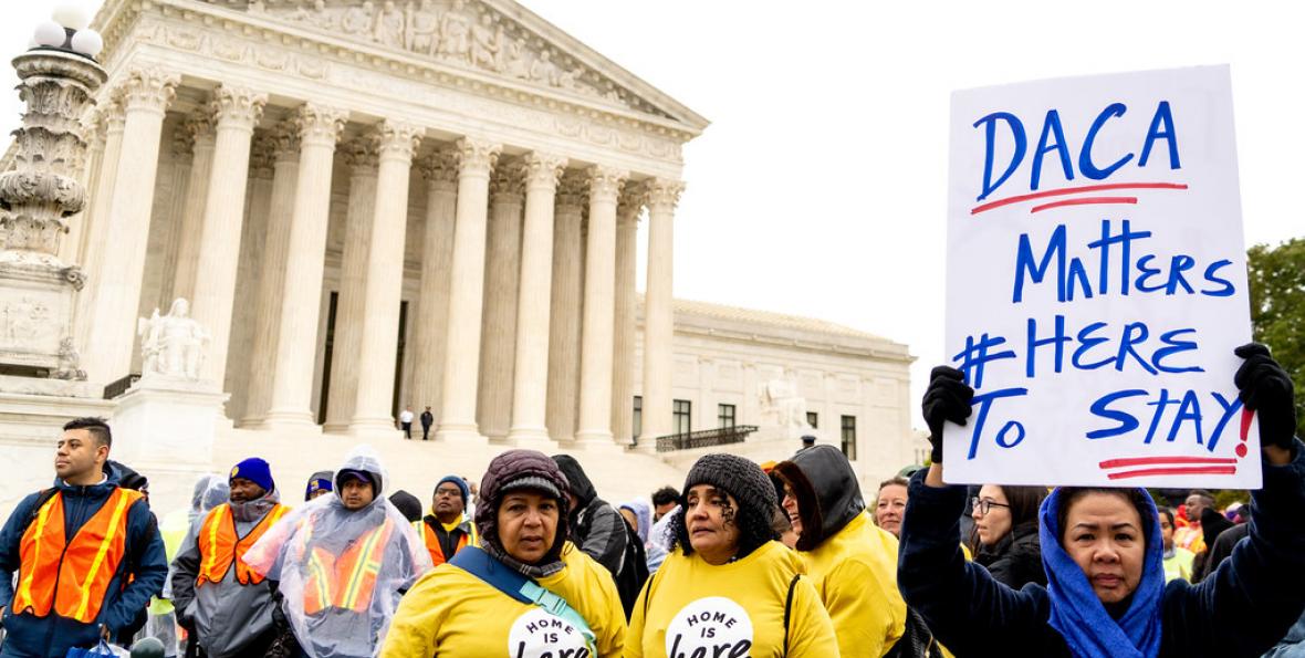"DACA rally" by vpickering is licensed under CC BY-NC-ND 2.0 "DACA rally" photo by vpickering is licensed under CC BY-NC-ND 2.0
