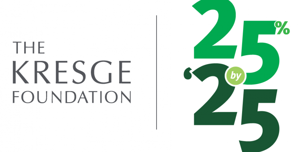 25% by '25 logo 25% by '25 logo