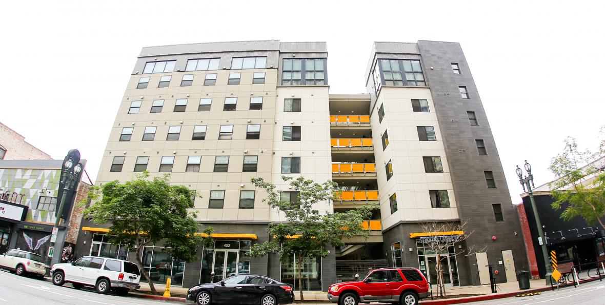 An example of permanent supportive housing in Los Angeles // Credit Juan Alaniz An example of permanent supportive housing in Los Angeles // Credit Juan Alaniz