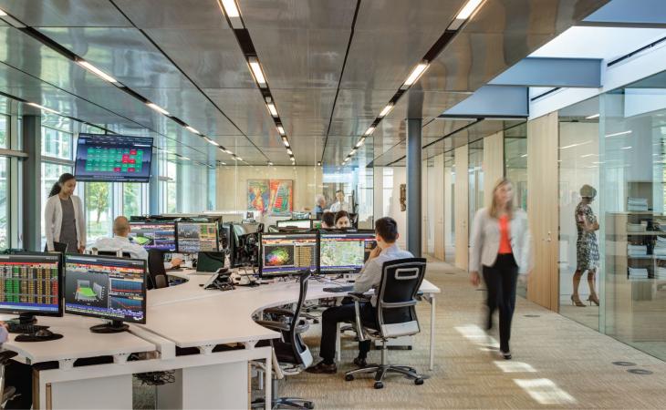 Kresge Foundation seeks a Program Coordinator. This is an image depicting Kresge employees at work.