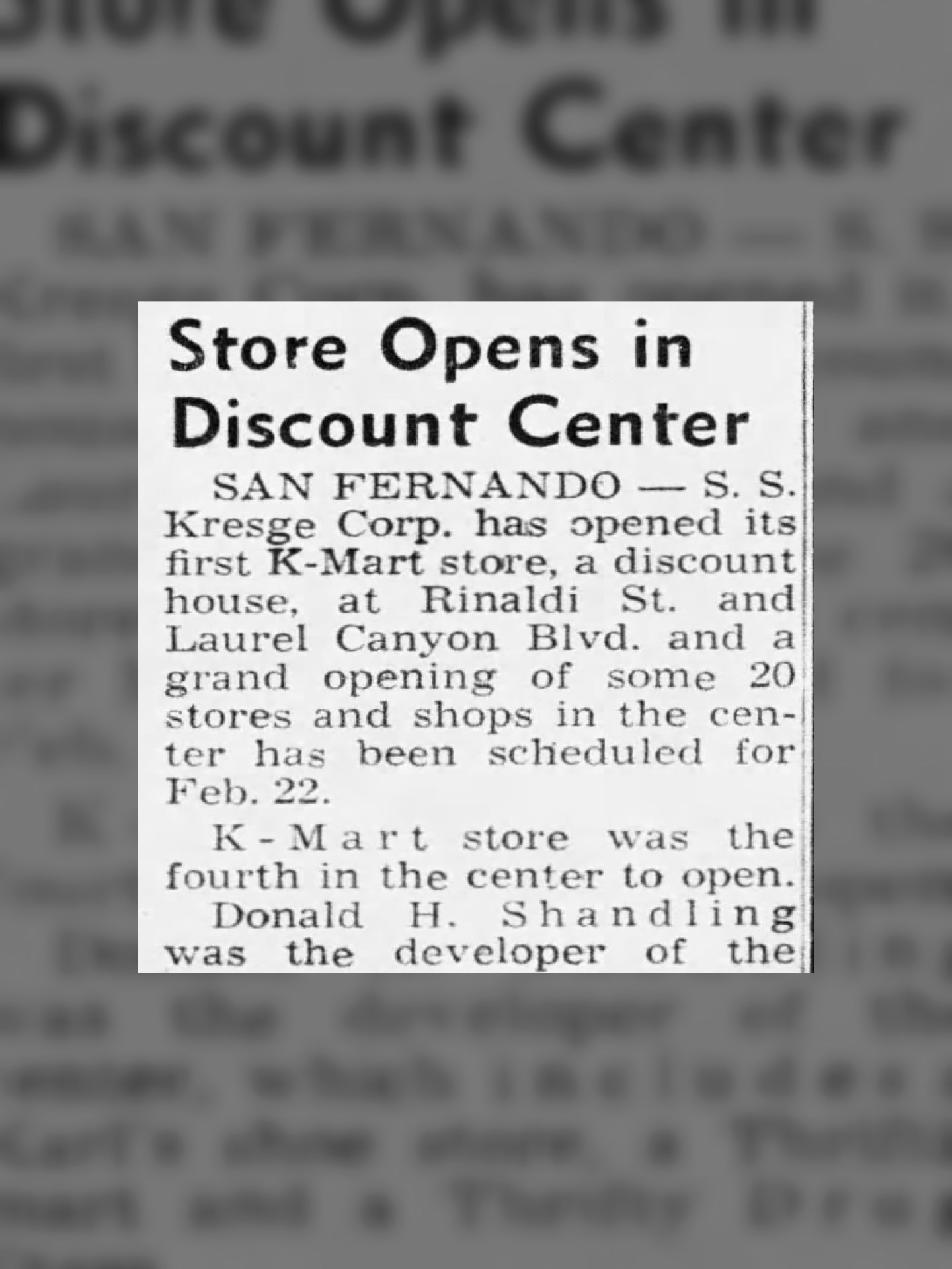 1962 - Kresge Foundation