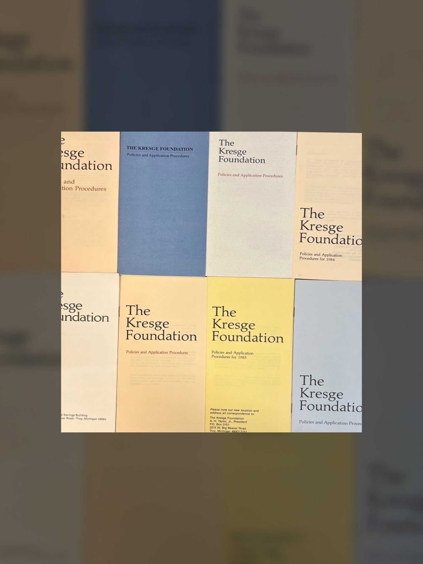 1985 - Kresge Foundation