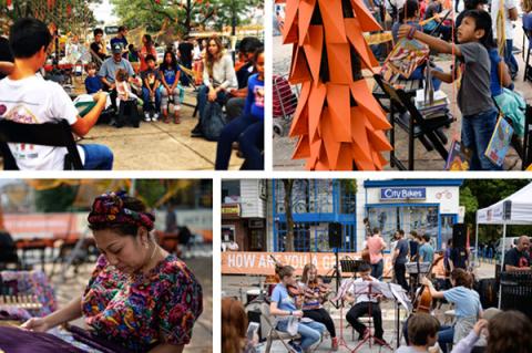 Images featured in one of the Creative placemaking reports