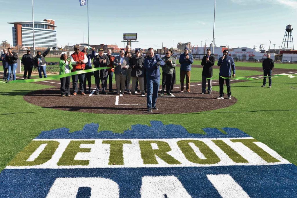 New 20 million playfield for youth baseball opens at former Tiger