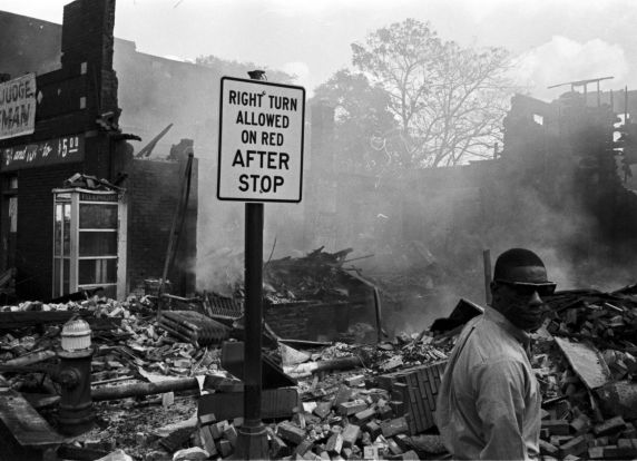 Devastation of Detroit '67 rebellion