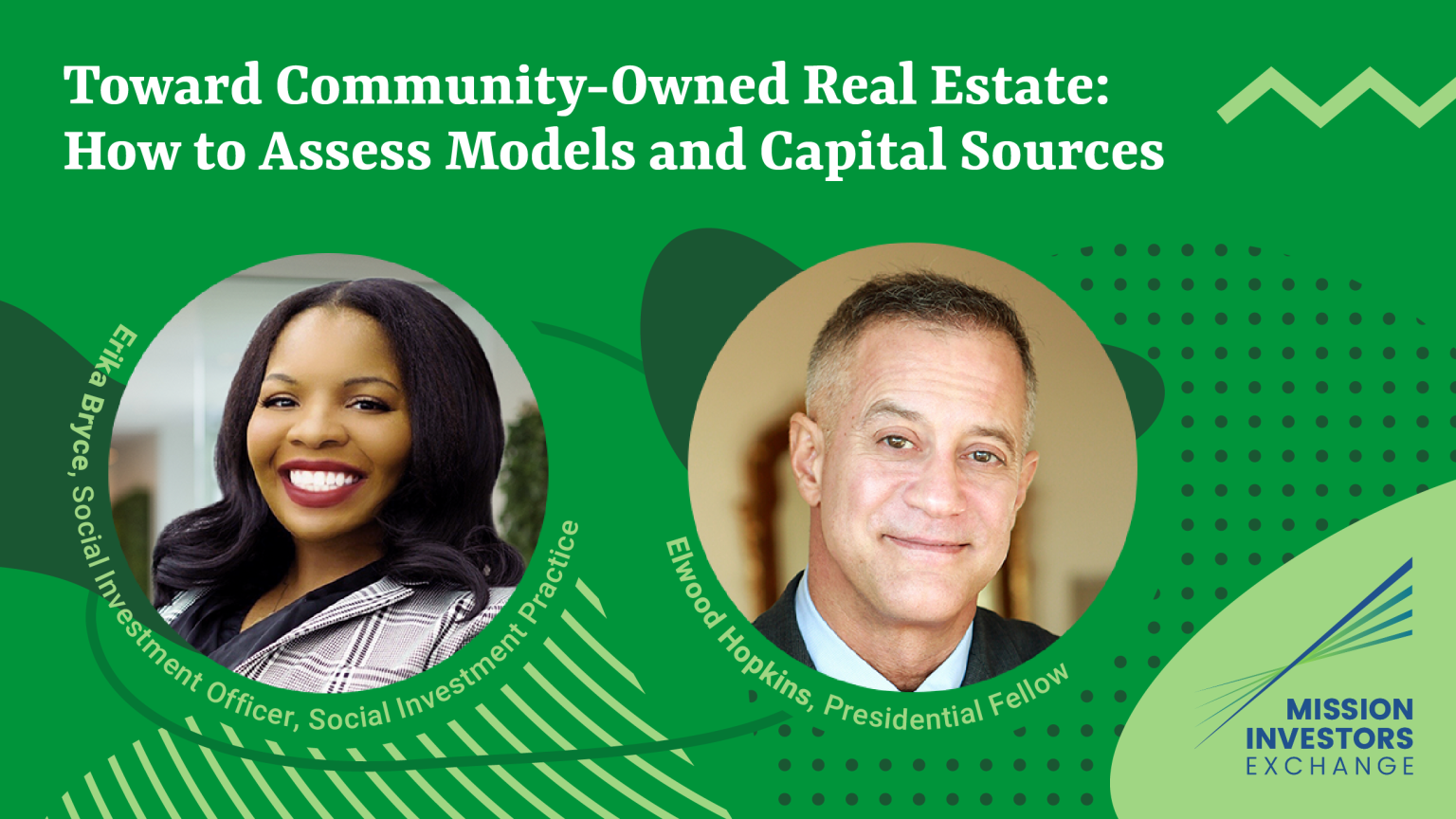 How to assess models and capital sources in communityowned real estate