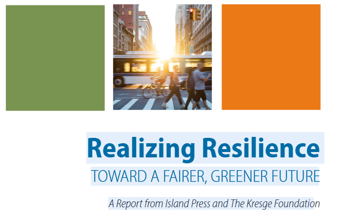 Realizing Resilience: Toward a Fairer, Greener Future